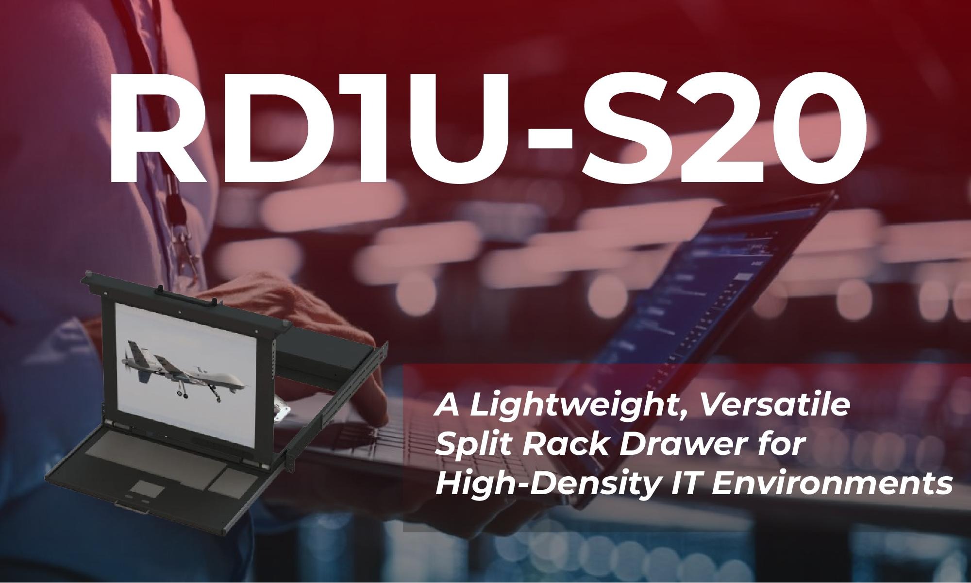 RD1U-S20xx Single Screen KVM Split Display