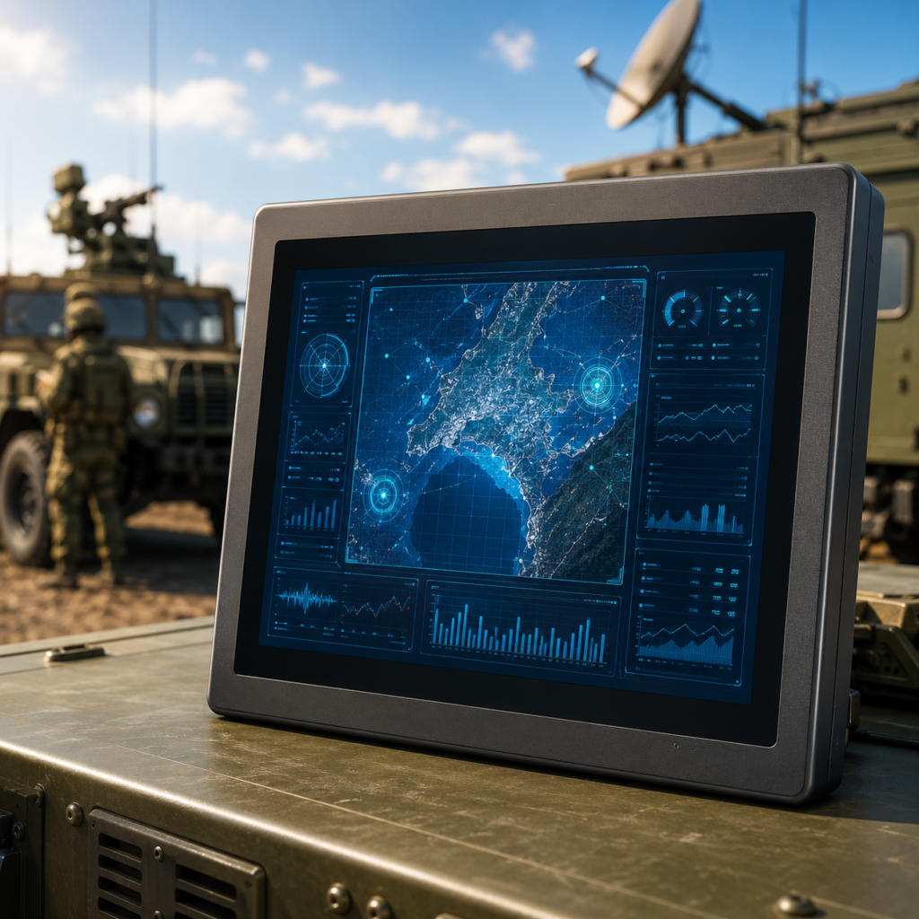 Rugged Tactical Panel PCs for Mobile Operations Units