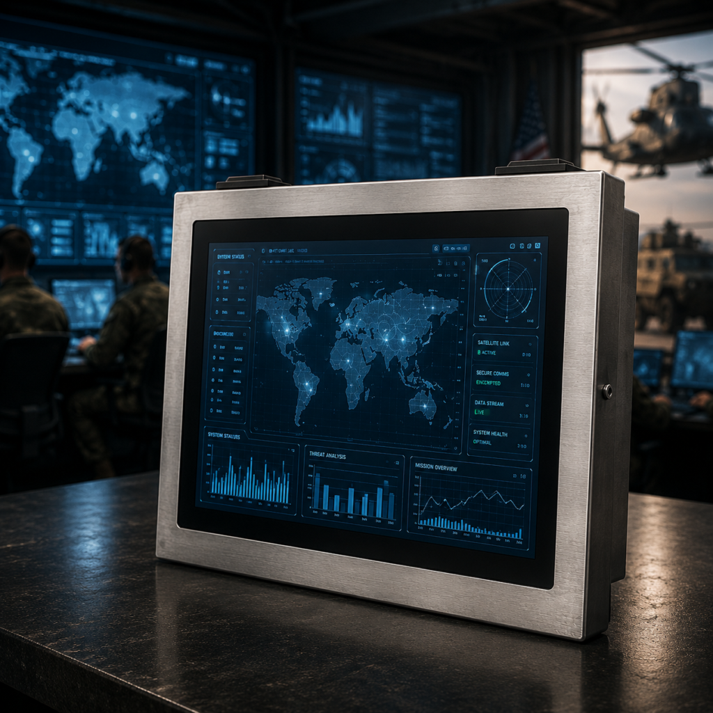 Why Defense Contractors Choose MIL-STD Panel PCs